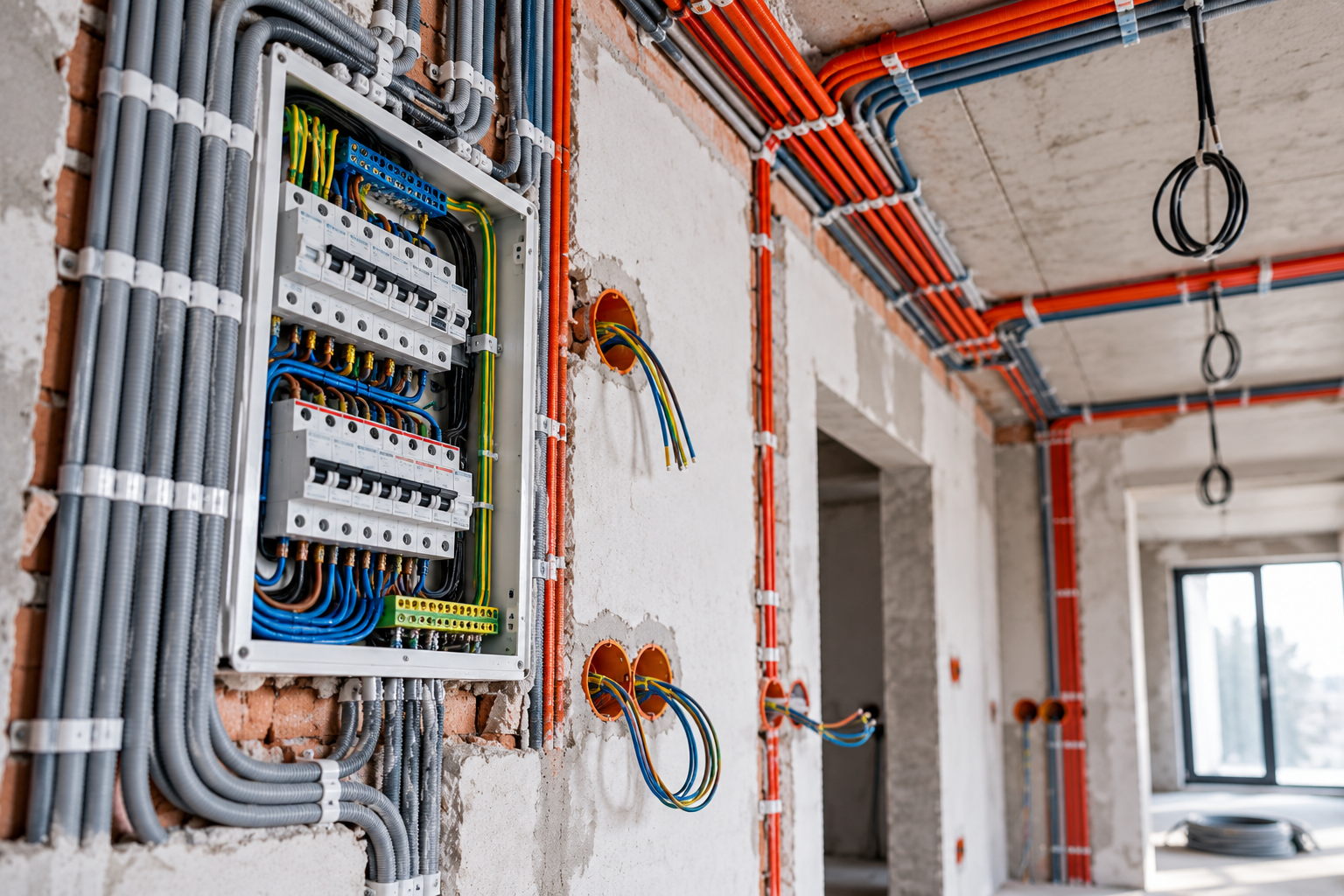 professional electrical wiring installation